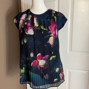 Ted Baker floral blouse